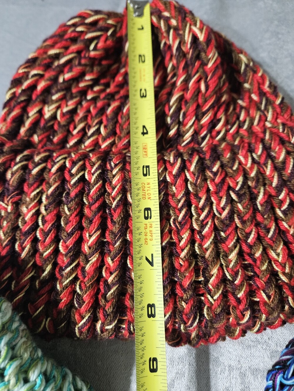 Lot Of 3 Handmade Beanies - Picture 2 of 3